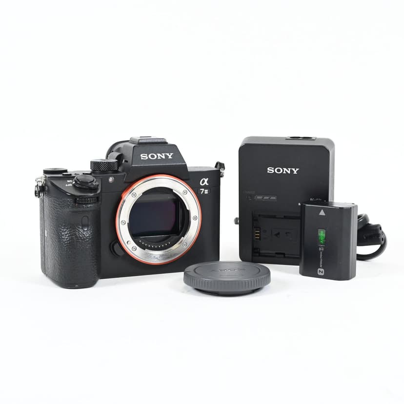 Sony Alpha a7 III Mirrorless 24.2MP Digital Camera Body (a7III)