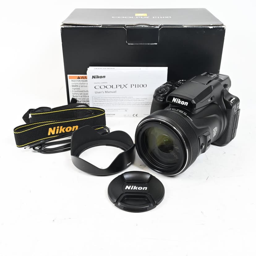 Nikon Coolpix P1100 16MP 4K UHD Digital Camera w/125x Optical Zoom