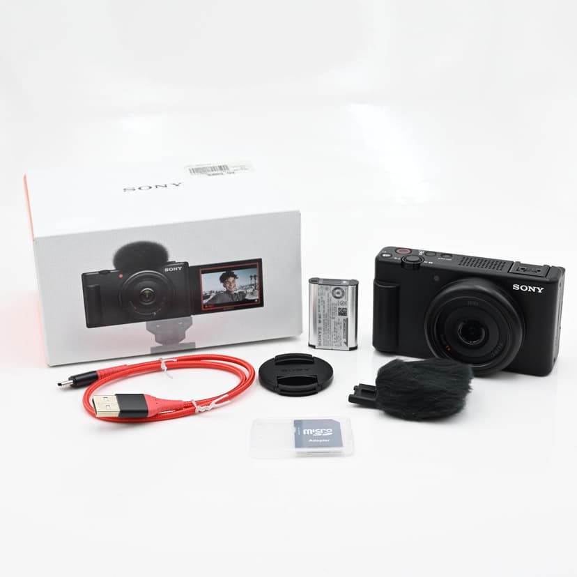 Sony ZV-1F 20.1MP Digital Vlog Camera w/ 20mm Lens