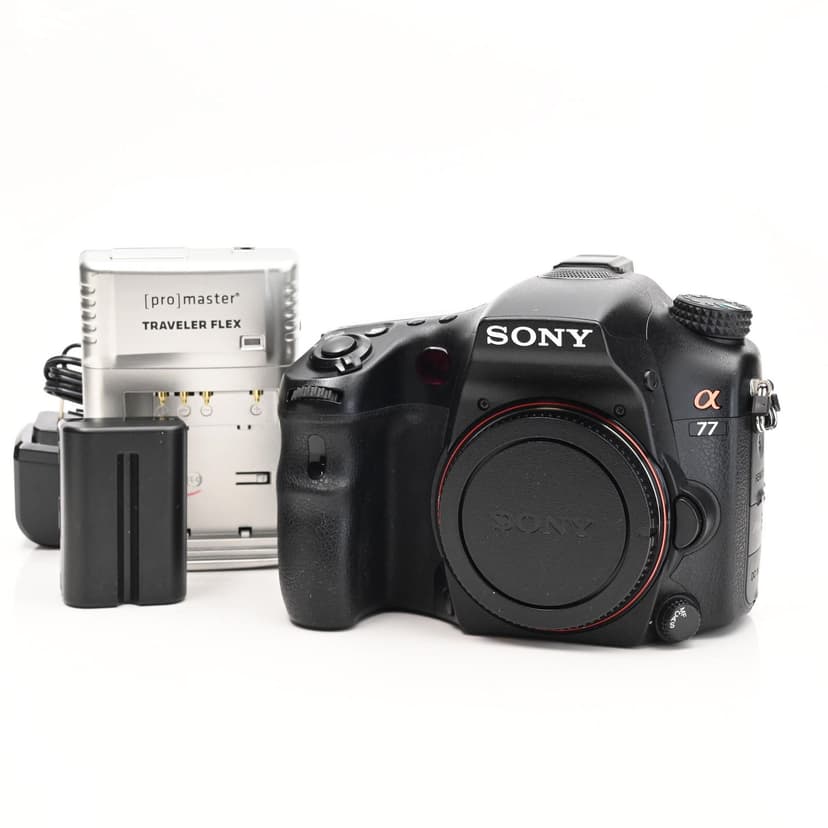 Sony Alpha A77 24.3MP Digital SLR Camera Body SLT-A77