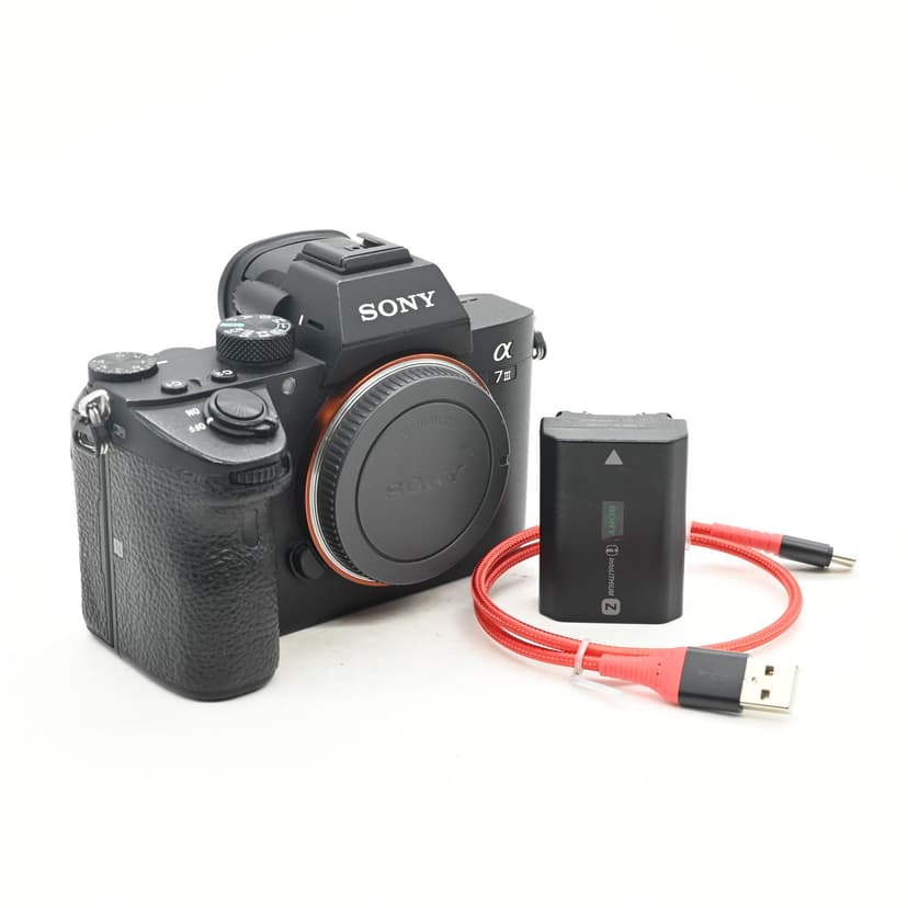 Sony Alpha a7 III Mirrorless 24.2MP Digital Camera Body (a7III)