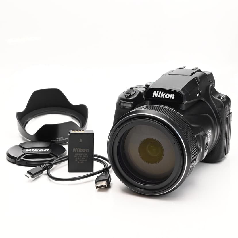Nikon Coolpix P1000 16MP 4K UHD Digital Camera w/125x Optical Zoom
