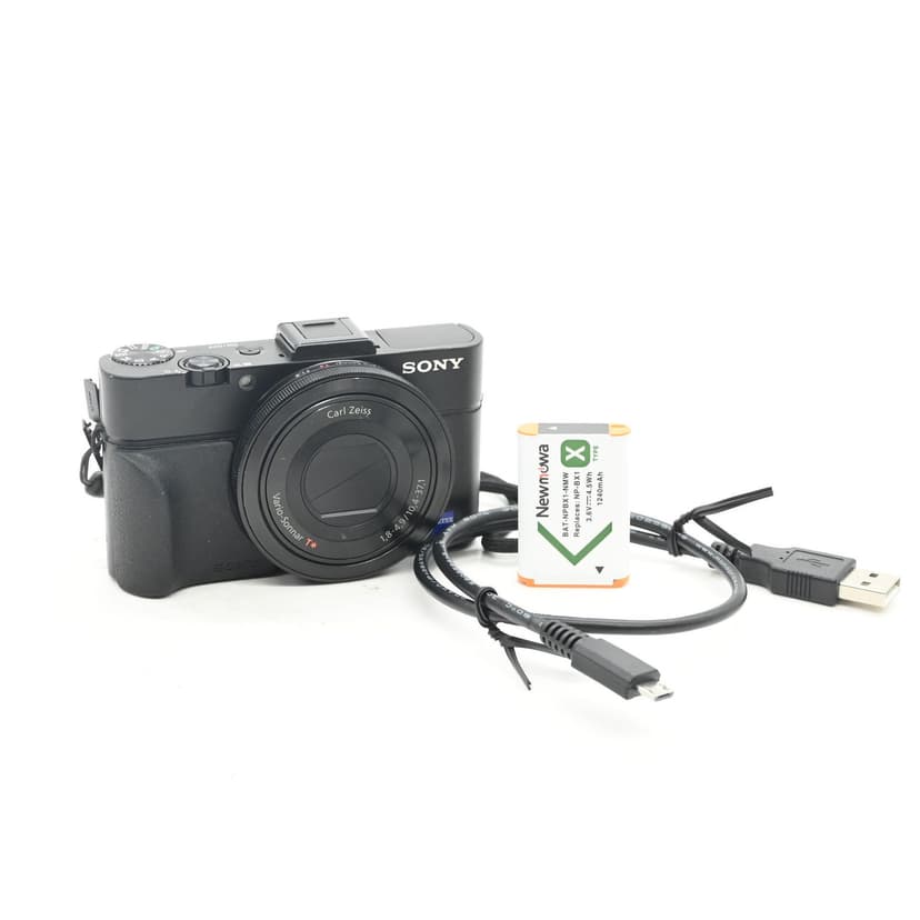 Sony Cyber-Shot DSC-RX100 II 20.2MP Digital Camera w/3.6X Lens