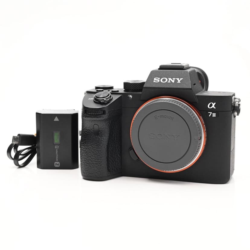 Sony Alpha a7 III Mirrorless 24.2MP Digital Camera Body (a7III)