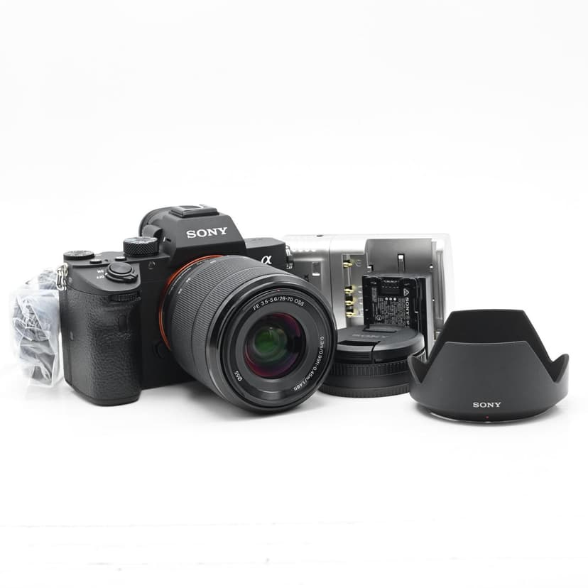 Sony Alpha a7 III Mirrorless 24.2MP Digital Camera Kit w/ 28-70mm Zoom Lens