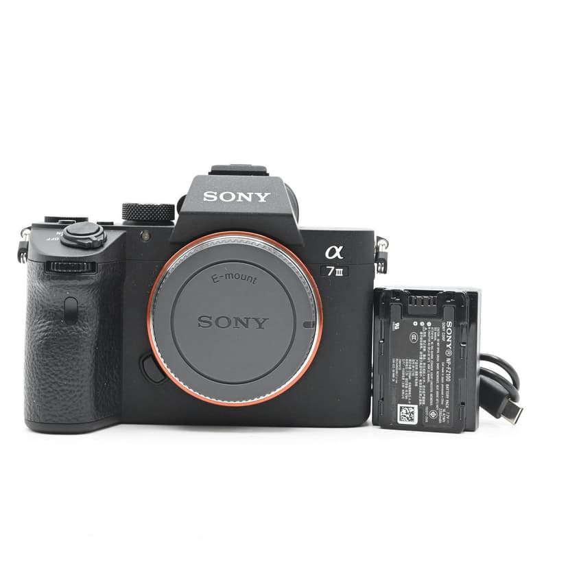 Sony Alpha a7 III Mirrorless 24.2MP Digital Camera Body (a7III)