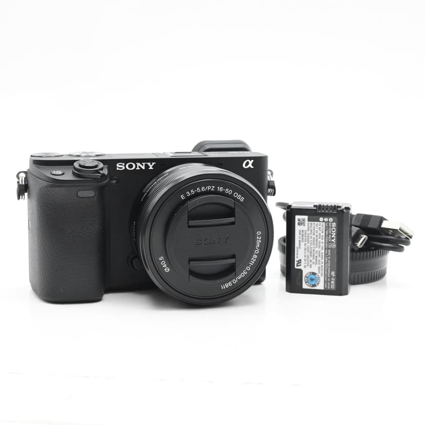 Sony Alpha A6400 24.2MP Mirrorless Digital Camera Kit w/ 16-50mm Zoom Lens