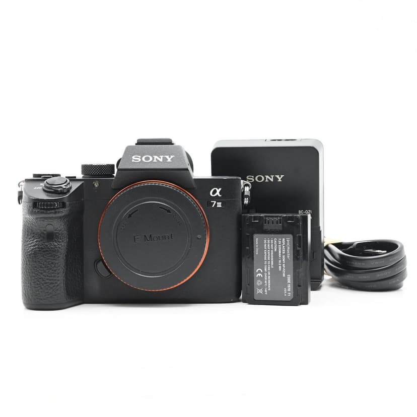 Sony Alpha a7 III Mirrorless 24.2MP Digital Camera Body (a7III)