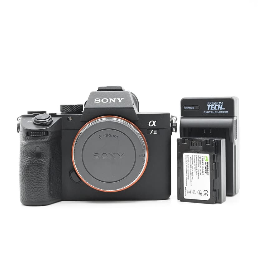 Sony Alpha a7 III Mirrorless 24.2MP Digital Camera Body (a7III)