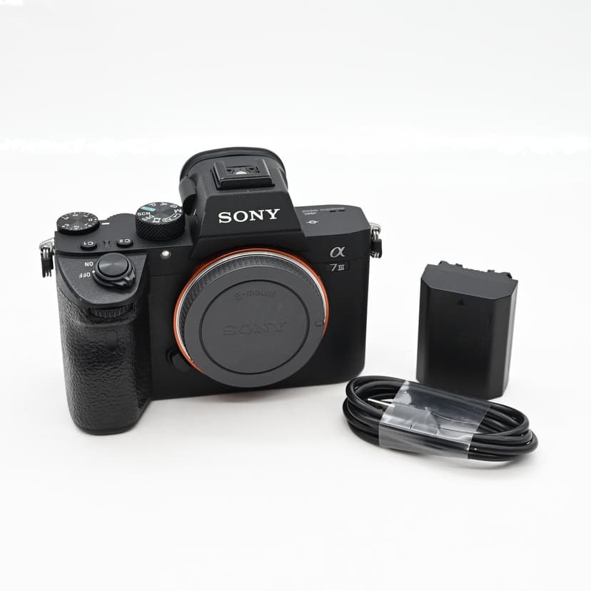 Sony Alpha a7 III Mirrorless 24.2MP Digital Camera Body (a7III)
