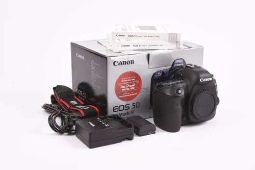 Canon EOS 5D IV Body Shutter Count 47.8k
