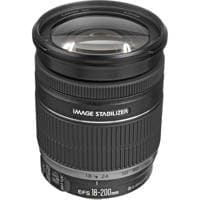 Used Canon EF-S 18-200mm f/3.5-5.6 IS Auto Focus Lens.