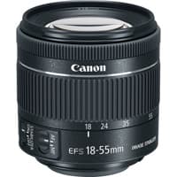 Used Canon EF-S 18-55mm f/4-5.6 IS STM Lens, 12 Elements/10 Groups, 0.82' (0.25m) Closest Focusing Distance