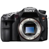 Used Sony Alpha DSLR SLT-A77 Translucent Mirror Digital Camera, 24.3MP, 12fps, OLED Electronic Viewfinder, Full HD Movie with AVCHD, 19-point Auto Focus