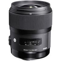 Used Sigma 35mm f/1.4 DG HSM Auto Focus Lens for Nikon AF Cameras