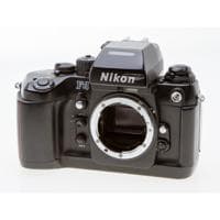 Used Nikon F4 Af Black Camera Body W/Mf-23 Back