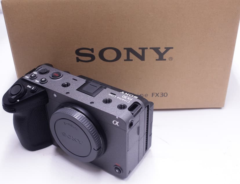 FS: Sony Cinema Line FX30 26.1MP Digital Camera Body Black (ILME-FX30B)