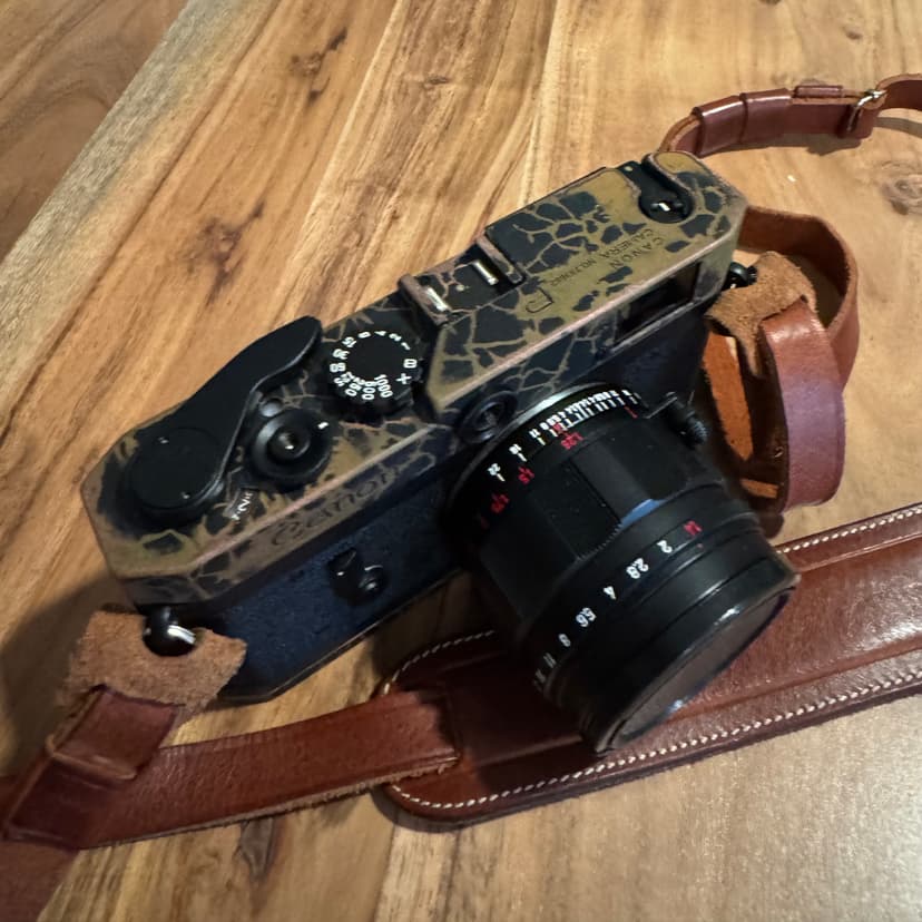 FS: Canon P Shueido Camera/Lens CLA Repaint