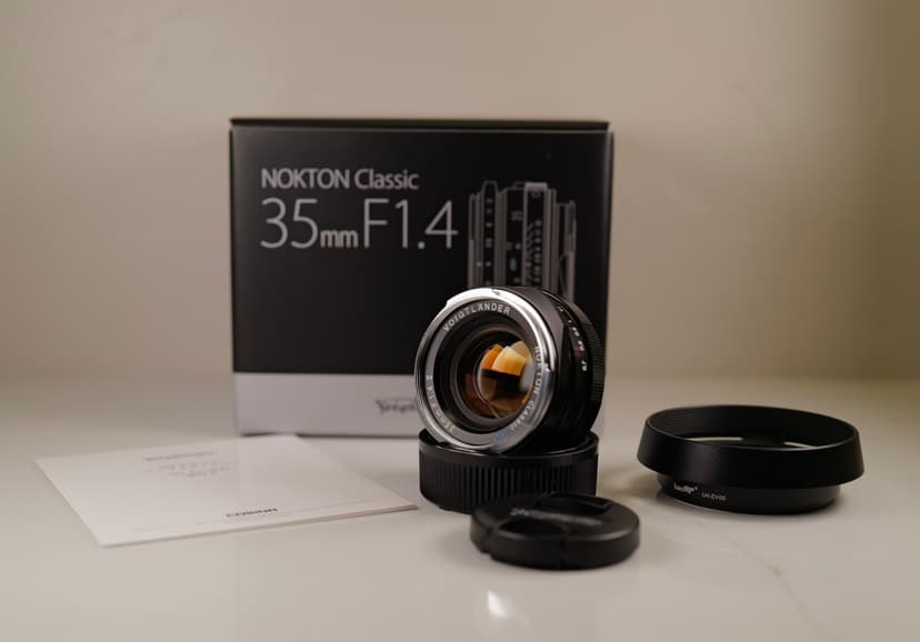 FS: Voigtlander 35mm f/1.4 SC Nokton Classic Lens for Leica M mount LNIB...