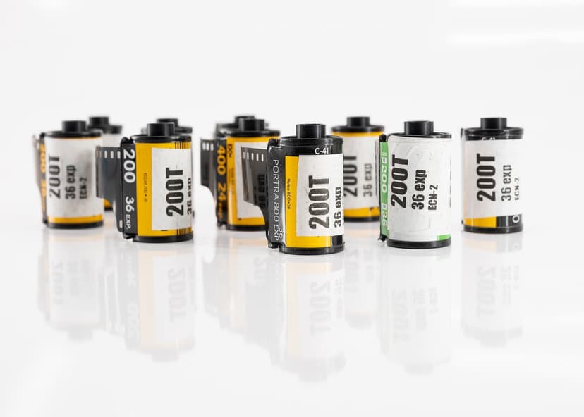 FS: 10 Rolls - Kodak Vision3 200T 5213 35mm Film - 36 Exposures - Fresh