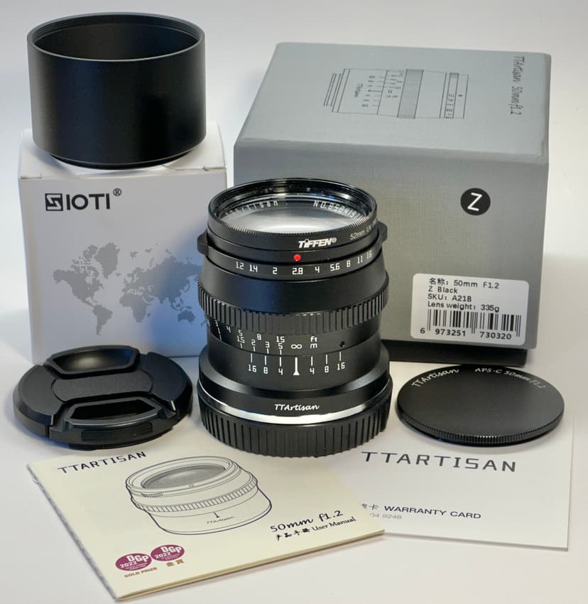 FS: TTartisan 50 1.2, Z-mount, $125 shipped (pix)